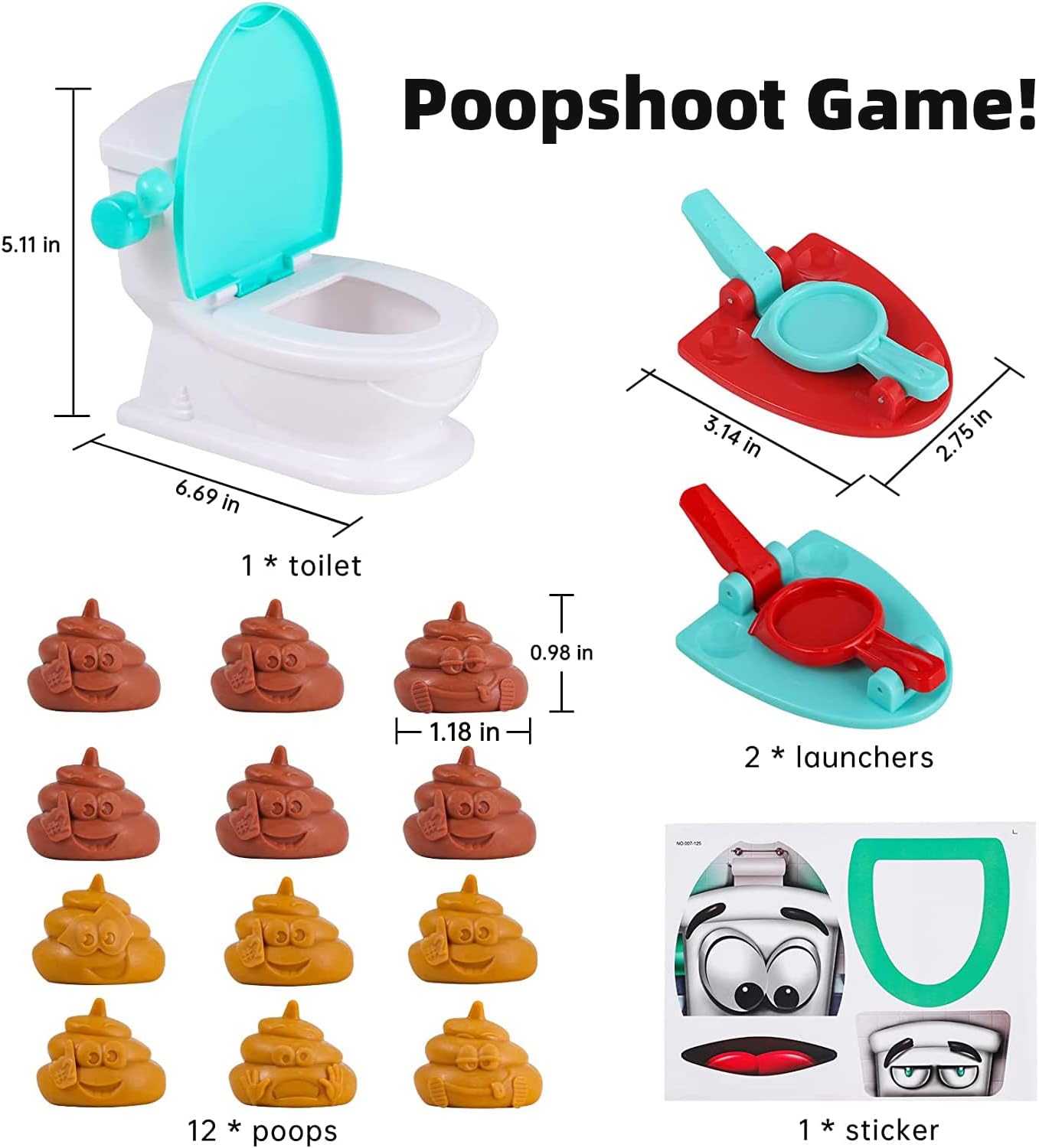🔥Last Day Promotion 70% OFF💩Interactive Poop Shooting Game Set⚡️Buy 2 Free Shipping