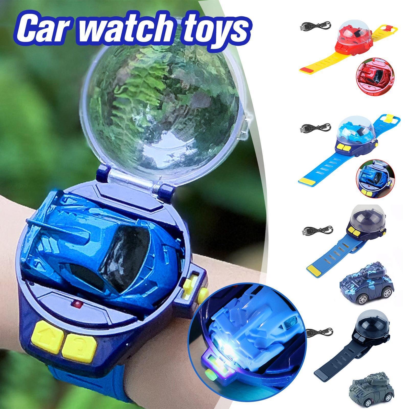 (🎅Last Day Sale - Buy 2 Get Extra 10% OFF)2022 New Arrival Mini Watch Remote Control Car ()