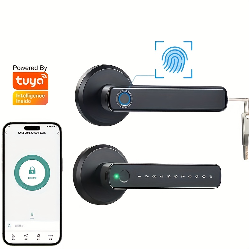 🔥Last Day Promotion - 50% OFF🎁💥Smart Door Knob - Fingerprint Lock🔒