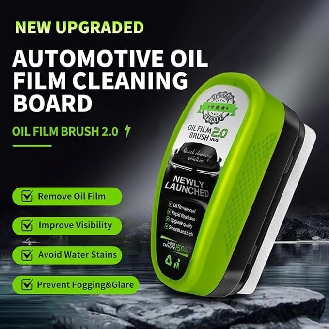 ⏰LAST DAY SALE 50% OFF - 2025 Upgraded Automotive Oil Film Cleaning Brush