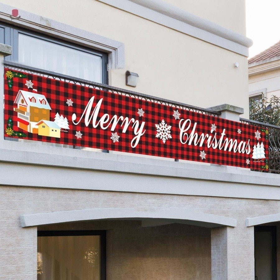 Christmas Outdoor Banner Flag Pulling 🎄Buy 2 Free Shipping
