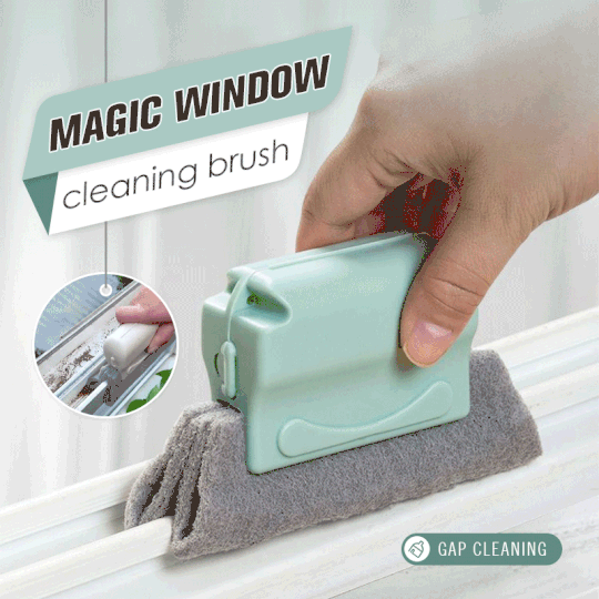 (🌲Early Christmas Sale- SAVE 48% OFF)Magic Window Cleaning Brush(BUY 2 GET 2 FREE NOW)