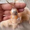 😻💕Cat Hair Collector Keychain Charm - Memorial Storage Box