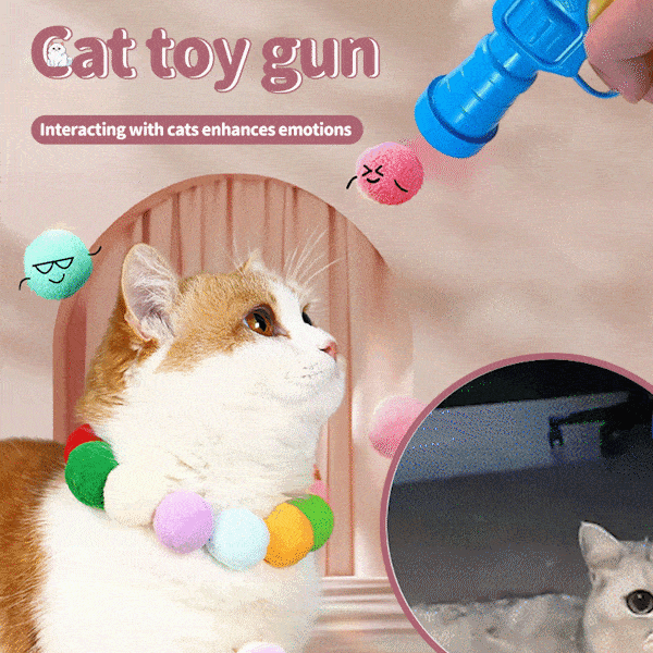 🎅🎁Pet Ball Shooting Toy