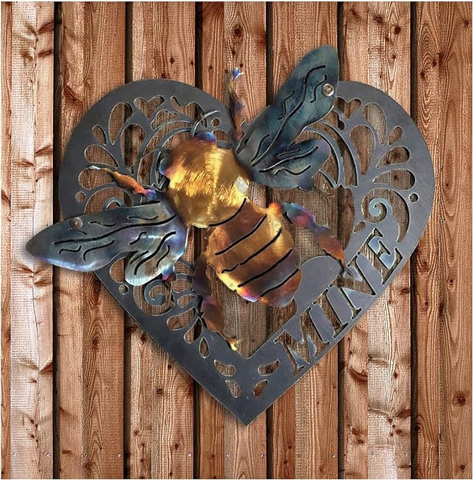 🐝Handmade Keeper of the Bees Metal Art