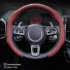 ⏰LAST DAY SALE 50% OFF💥Nappa Leather car Steering wheel Cover