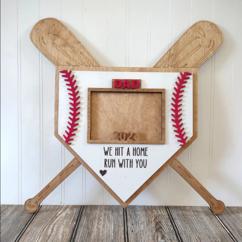 🔥 49% off last day 🔥Father's Day gift - baseball picture frame