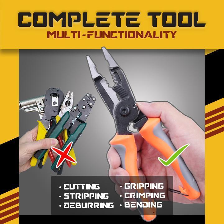 (🔥Last Day Promotion- SAVE 48% OFF)6 In 1 Multifunctional Electrician Pliers(BUY 2 GET FREE SHIPPING)