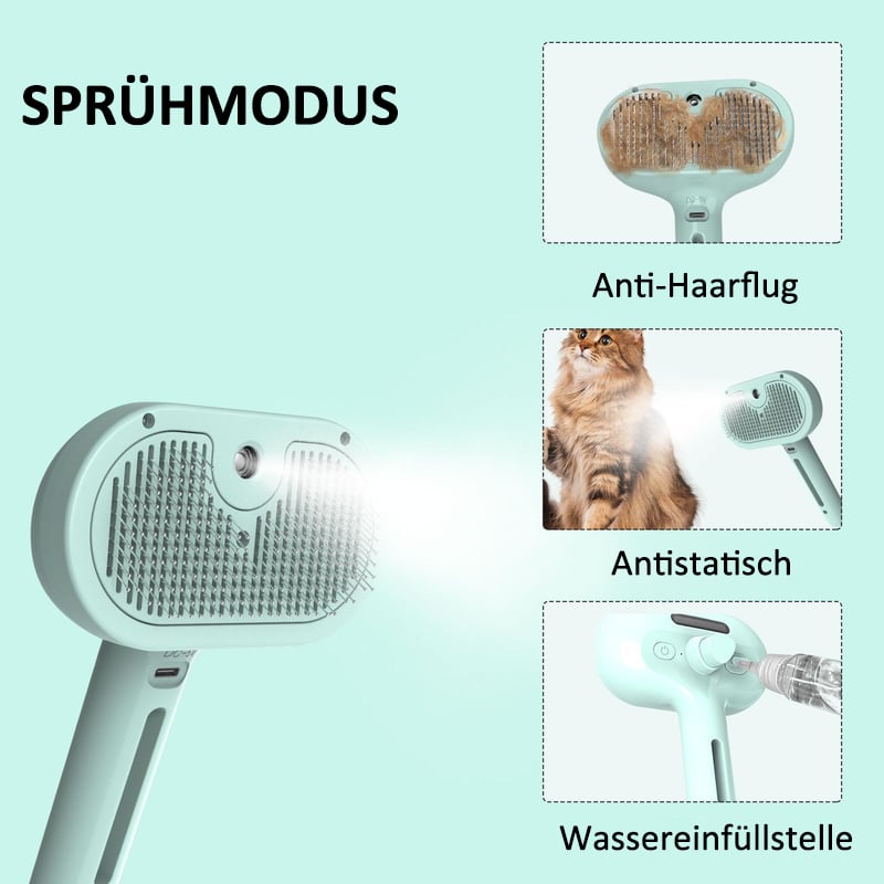🐾Haustierspray Haarentfernungskamm🐶