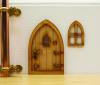 🔥Country Cottage Wooden 3D Fairy Door Craft Kit with Fairy Windows, Keyhole and Door Handle for Fairy Gardens- Buy 3 Get Free Shipping