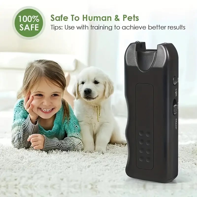 ✨TiikTok Black Friday Deals - 70% OFF🎁Handheld Bark Control Luminous Ultrasonic Dog Repeller