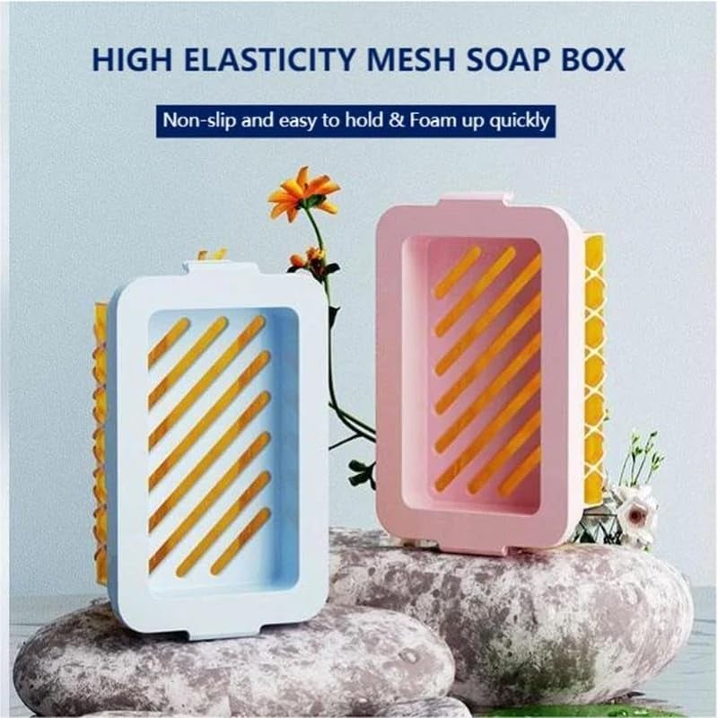 High elastic mesh soap bubbles