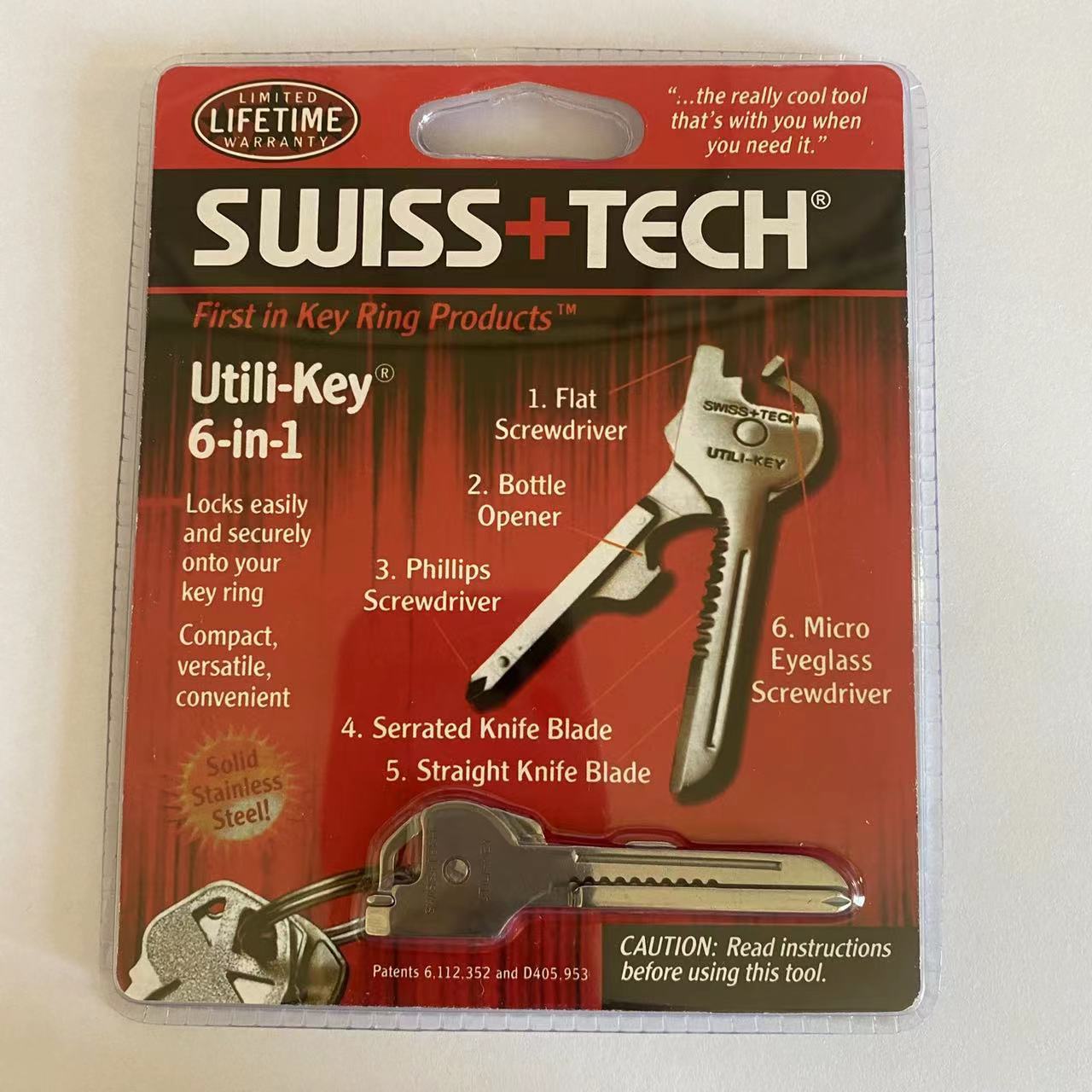 (🌲Early Christmas Sale- 49% OFF) 6 in 1 Utili-key Multi-Tool Keychain