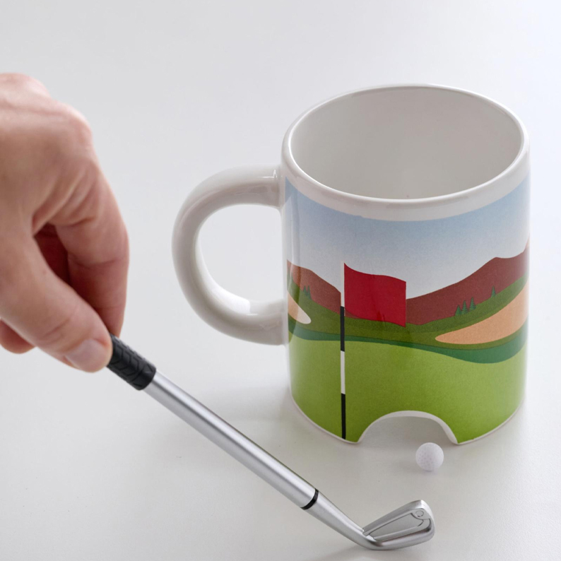 🔥LAST DAY 50% OFF - Golf Putter Mug & Pen Set