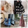 Handmade Knitted Crossbody Bag
