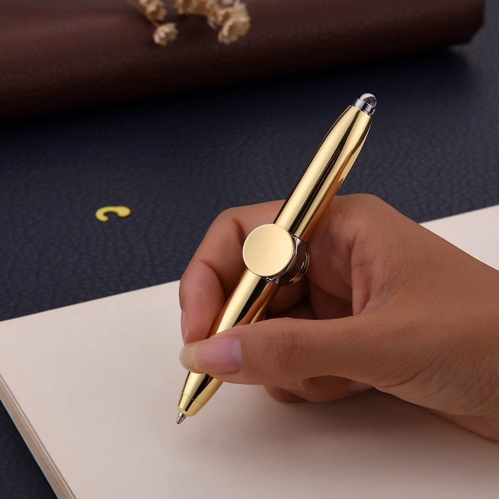 🔥Last Day 49% OFF- Fidget Spinner Pen with LED Light Multi Functional