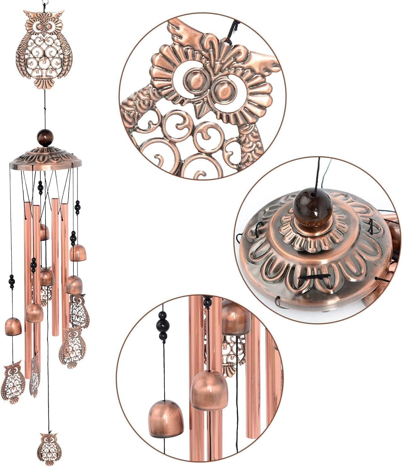 🎐Pure hand-made Copper Horse wind chimes(𝐁𝐮𝐲 𝟐 𝐅𝐫𝐞𝐞 𝐒𝐡𝐢𝐩𝐩𝐢𝐧𝐠)