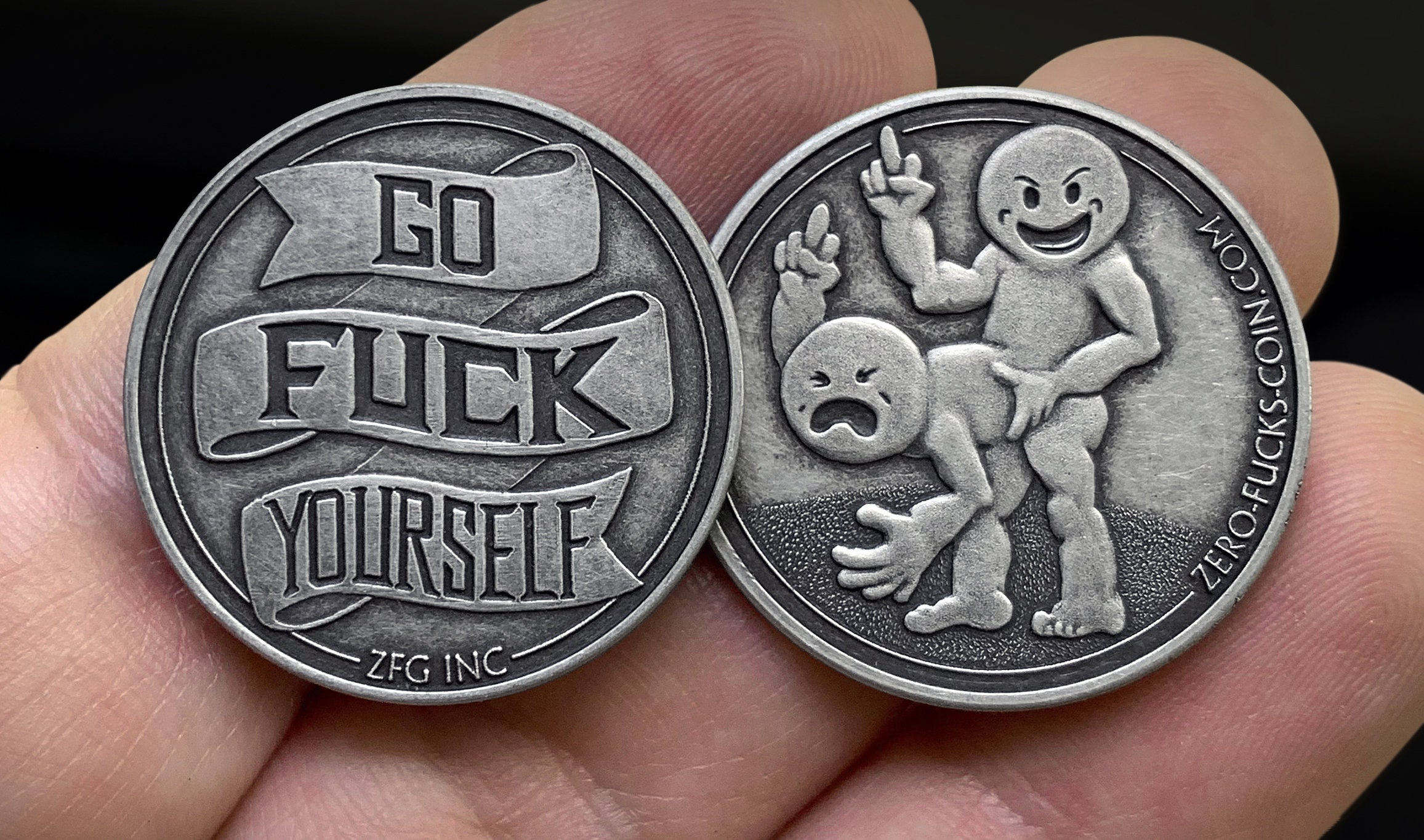 😆Go Fuck Yourself Coin | Funny Coin