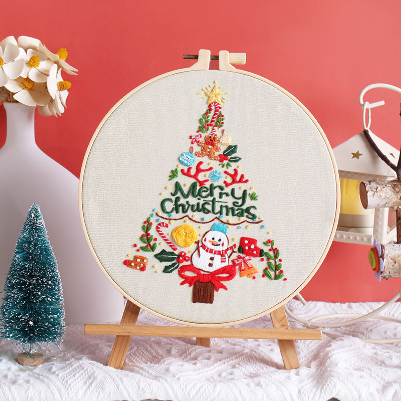 🔥Early Christmas Promotion !!! - Christmas Embroidery KIT [ Buy 2 GET 1 FREE ]