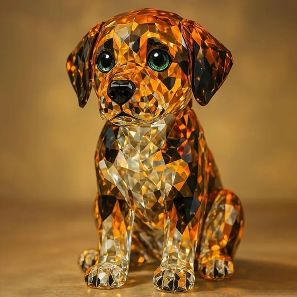 😻✨Crystal Animal Sculptures