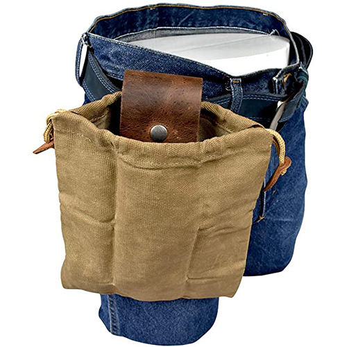 (Summer Hot Sale - Save 50% OFF)  Foldable leather & canvas pouch-Buy 3 Get Extra 20% OFF