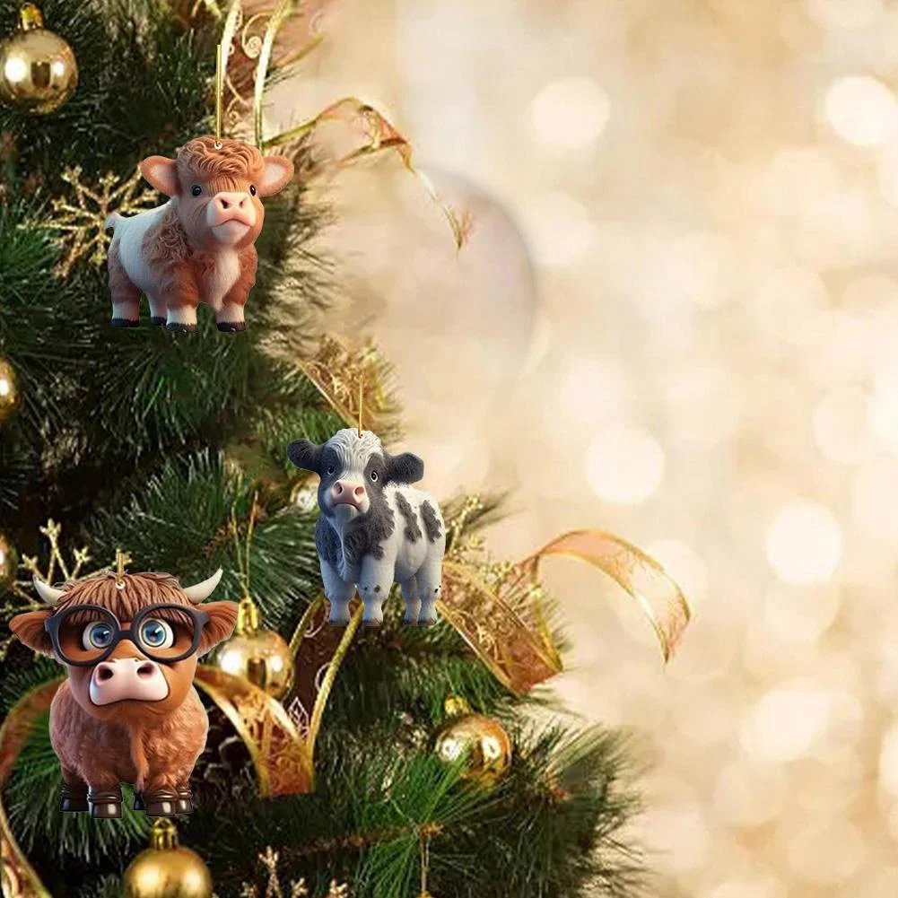 🔥Last Day 49% OFF - Cartoon Cow Decorative Ornament