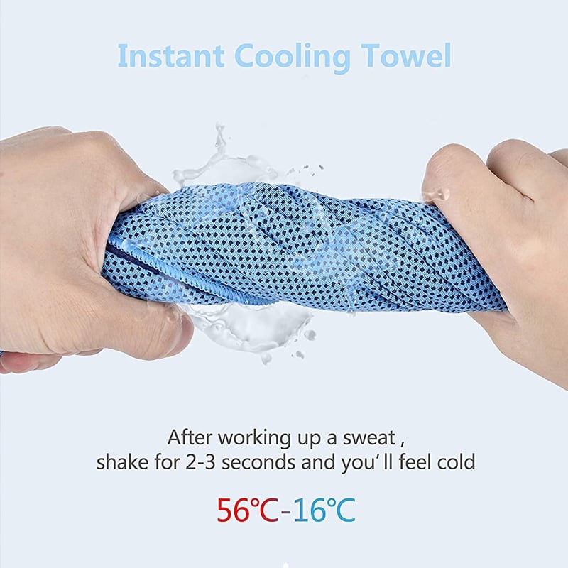 ✨Summer Hot Sale 50% OFF❄Sport Cooling Microfiber Towel (Quick Cooling & Drying) - BUY 2 GET 1 FREE