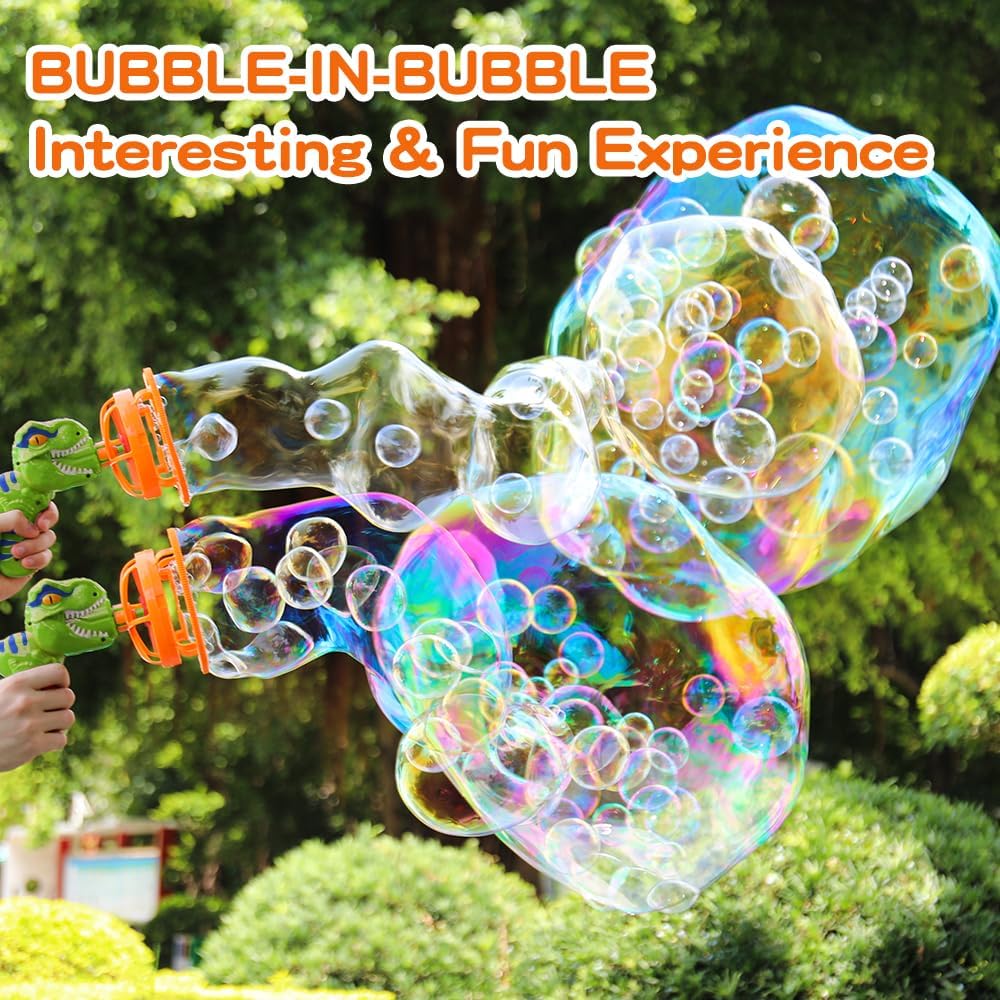 🔥Last Day 50% OFF🔥Dinosaur Bubble Machine Guns🦖