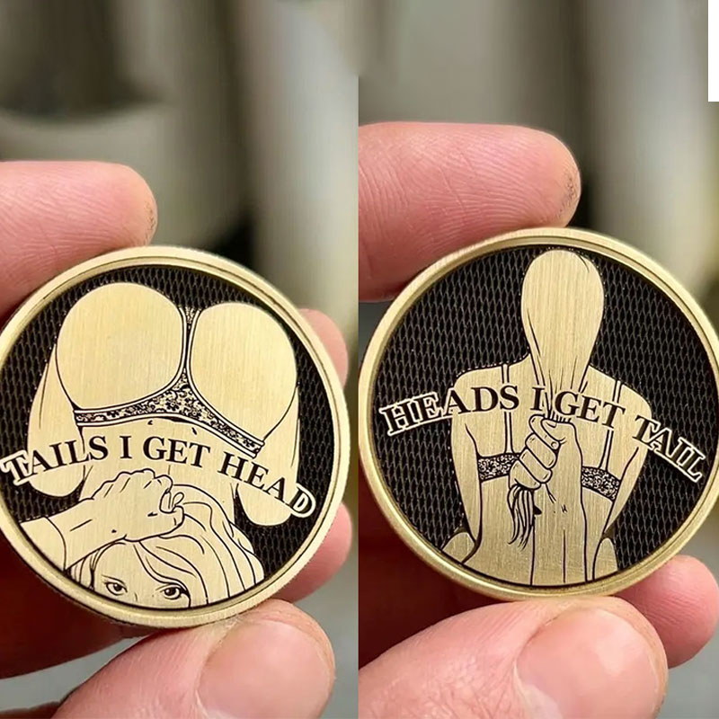 Funny Heads and Tails Coins