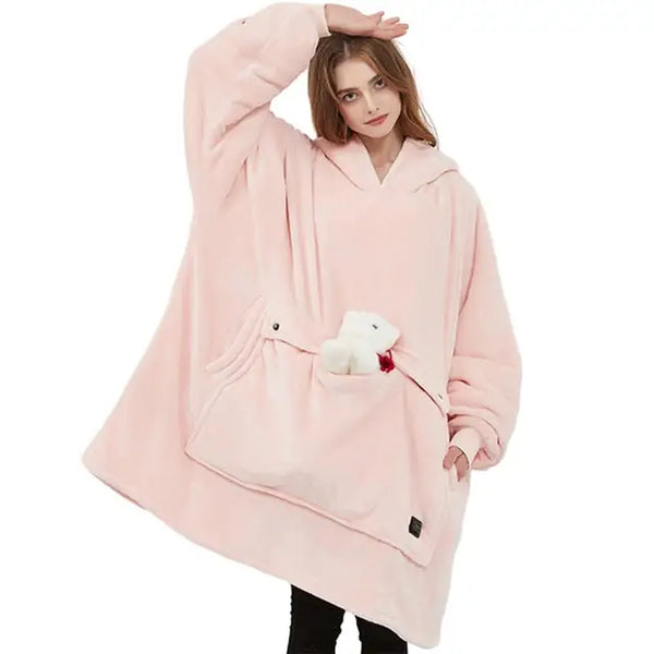 Heated Snuggie Hoodie