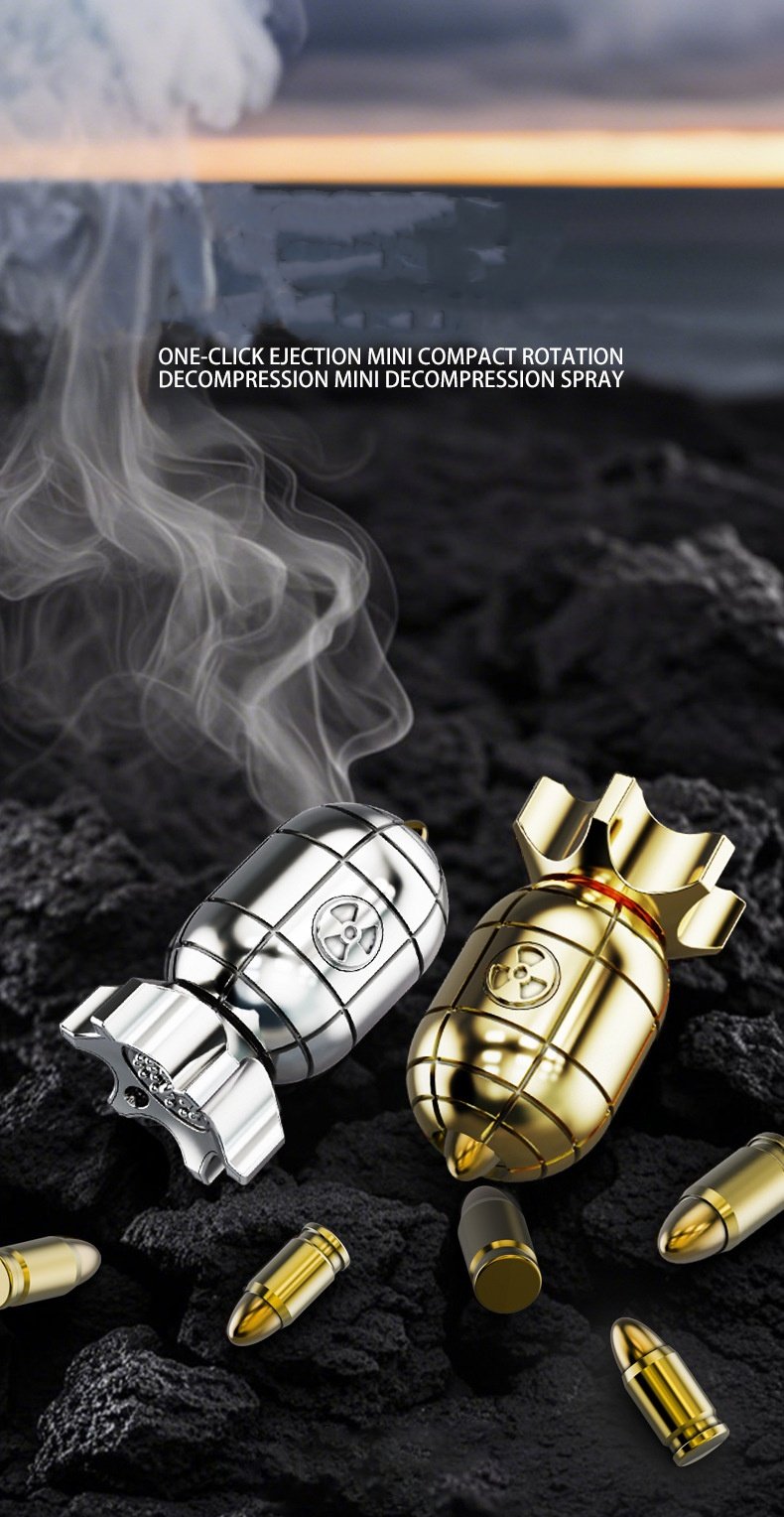 🎁TikTok Last Day Sale - 70% OFF🎉 Alloy Mini Agent Atomic Bomb Toy