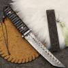Ebony Damascus VG10 Steel samurai sword