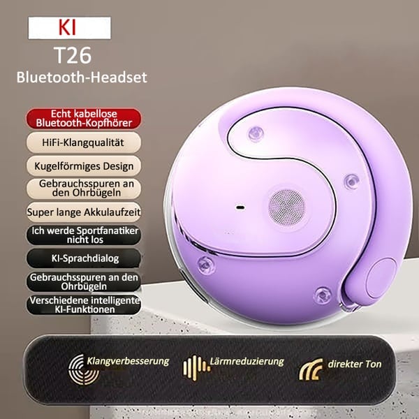 🏆Letzter Tag Verkauf 49% Rabatt🔥AI Translation OWS Wireless Neue Bluetooth5,4 Kopfhörer (Passend für iOS und Android)