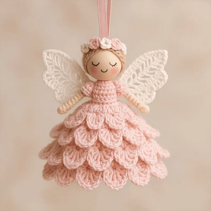 DIY Crochet Angel Ornament Kit 🧶| Perfect for Christmas 🎄 & Holiday Decor