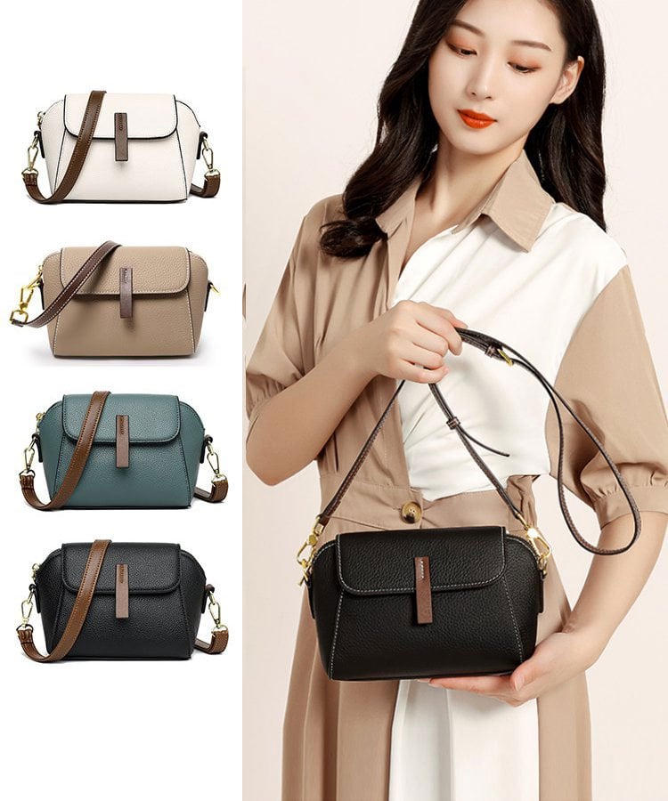 (🌲Early Christmas Sale- 50% OFF) 🎁Light Luxury Soft Leather Trendy And Versatile Crossbody Bag - Buy 2 Free Shipping