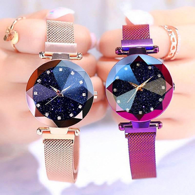 （❤️2021 Mother's Day Flash Sale）Ladies Magnetic Starry Wristwatch & Buy 2 Get Extra 10% OFF