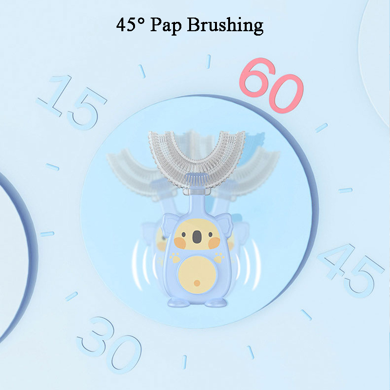 STOREHOUSET ™ 360° Kids Toothbrush-Koala Style (BUY 3 FREE SHIPPING NOW)