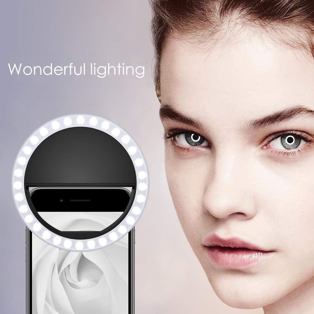 LED selfie camera light ring