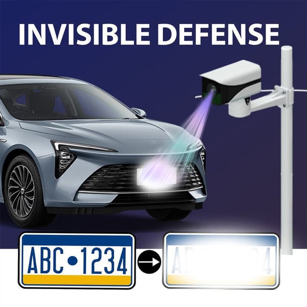 🔥LAST DAY SALE 70% OFF💥Car License Plate Invisible Spray