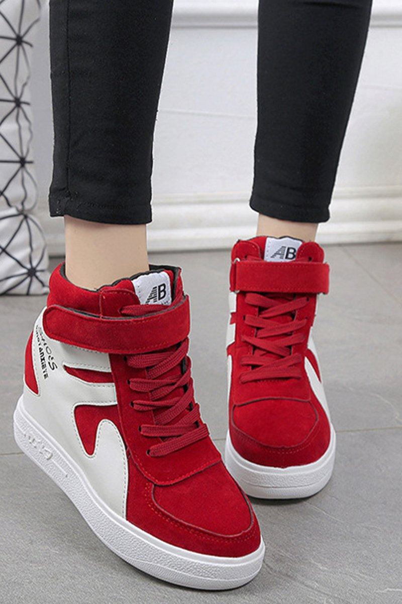 Women's Autumn and Winter Casual High-top Shoes