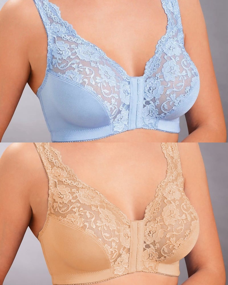 💖Front Hooks, Stretch-Lace, Super-Lift And Posture Correction – ALL IN ONE BRA!