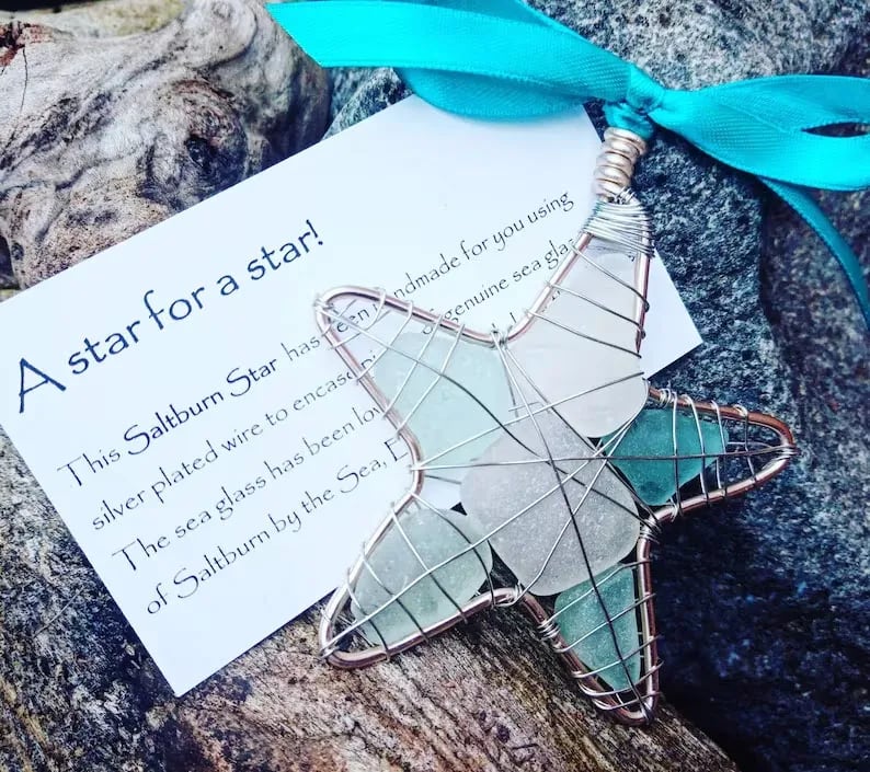 🎁Last Day Promotion- SAVE 70%🎄Sea Glass Star Gift