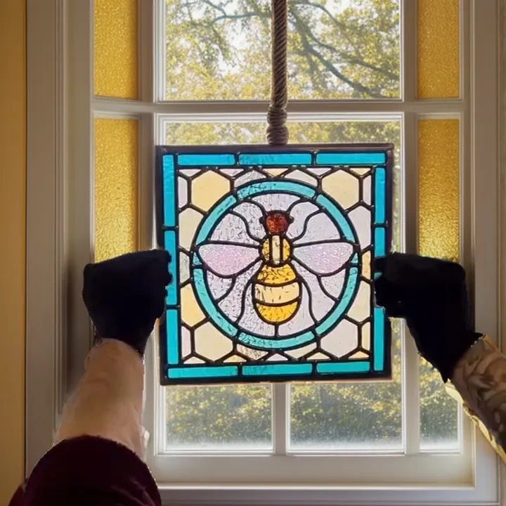 🔥Handmade Bee Window Pendant