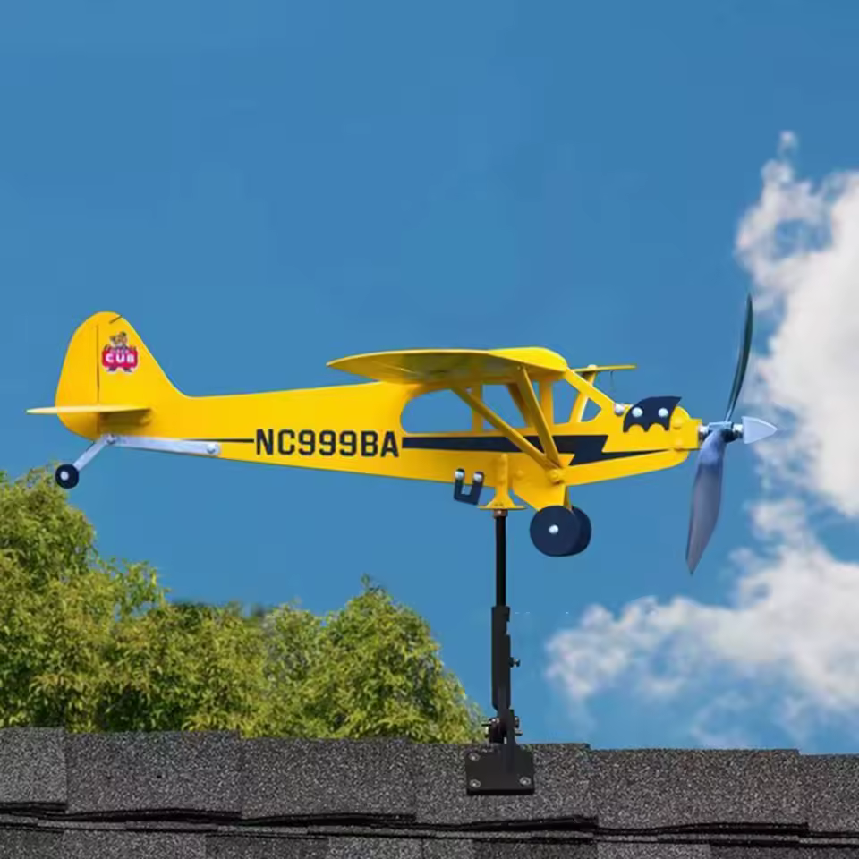 🎖️July 4th Flash Sale: 50% OFF Sitewide! 💕<strong>Handmade</strong> Windmill Aircraft Garden Decoration