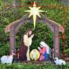 (🔥Last Day Promotion 50% OFF) Holy Night Outdoor Christmas Nativity Set - Buy 2 Get Extra 10% OFF & FREE SHIPPING