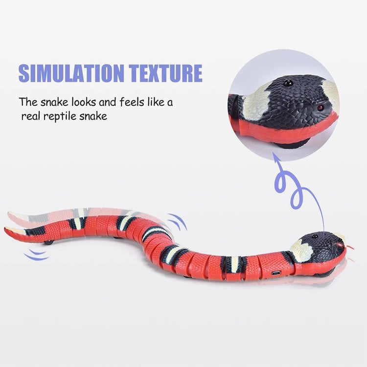 🐍Black Friday Sale & Free Shipping✨Smart Sensing Snake Electron Interactive Cat Toys