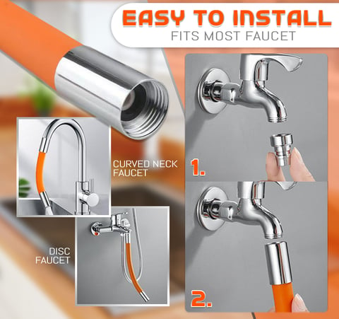 Last Day Promotion 48% OFF - Flexible faucet extender for home(Buy 3 Free Shipping Now)