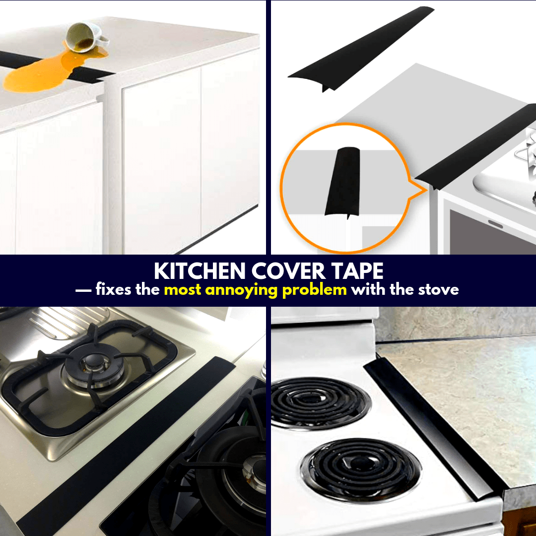 ⛄Early Spring Sale 50% OFF⛄ - Silicone Stove Gap Cover 2 pcs/set(Buy 3 sets get free shipping!)