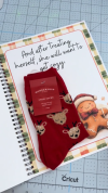 👩‍🏫Teacher Christmas Gift Card Book🍪Christmas Gingerbread Man