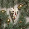 Heart Shaped Hand Embroidered Christmas Kit